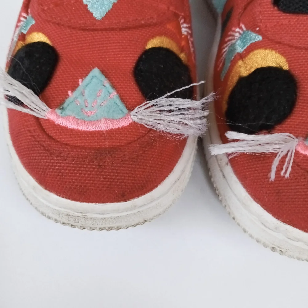 Nike Force 1 LV8 PS CNY Lion Dance Red Kids Sneakers DQ5071-601 - Size 1 Youth